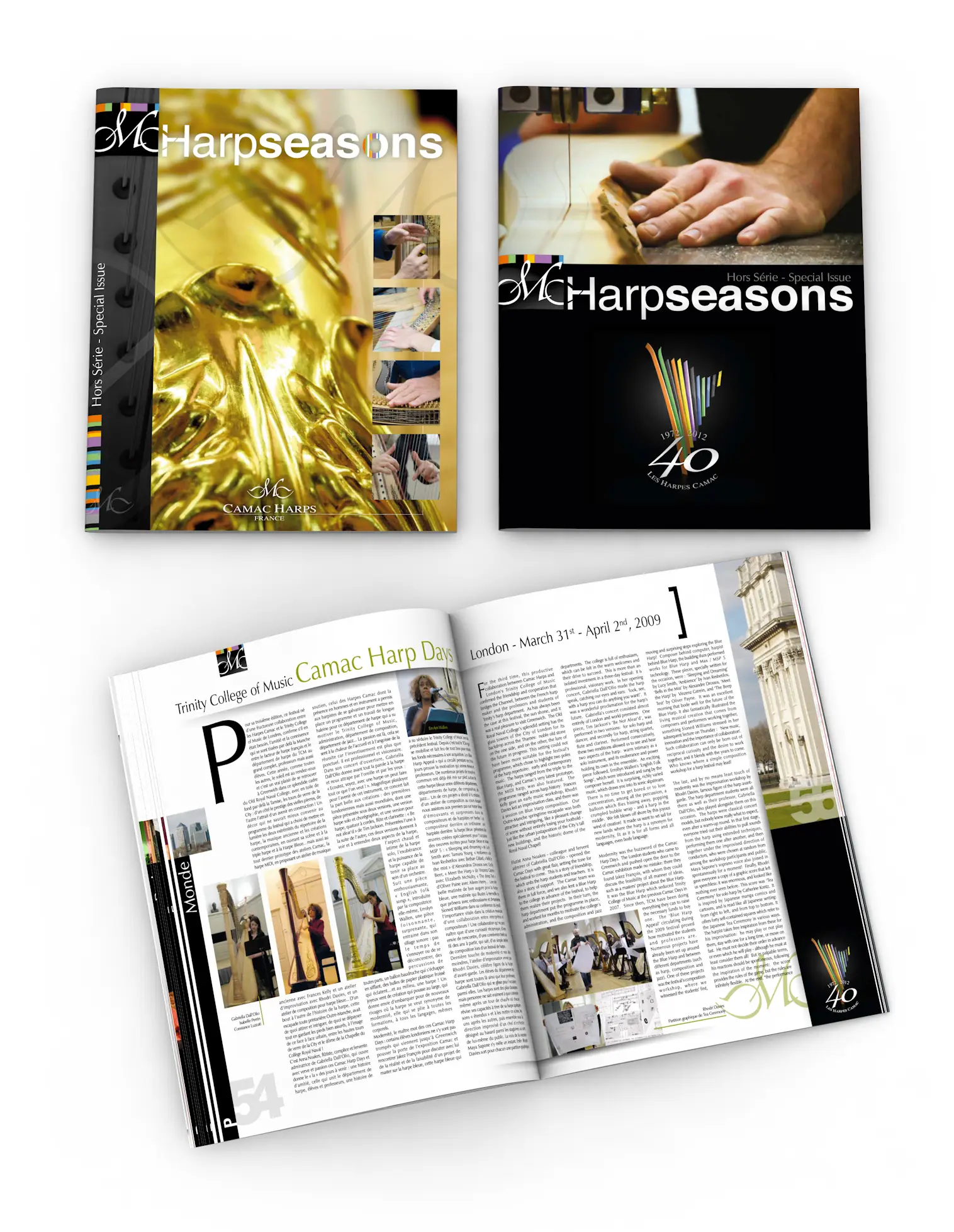 PAO Edition journal Harpseasons Hors serie 2