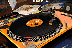 Motion Design graphique 3d disques vinyle Towtam 540-1Mo