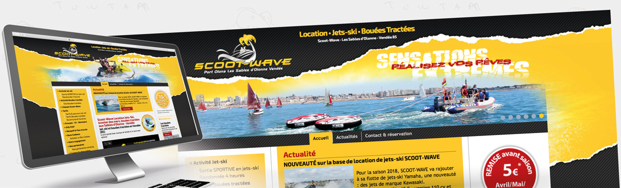 Site web Scoot-Wave 2016