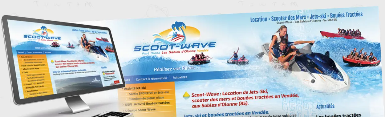Site internet Scoot-Wave 2014